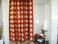 Mughal Glory Shower Curtain~Indian~Cotton~Handmade