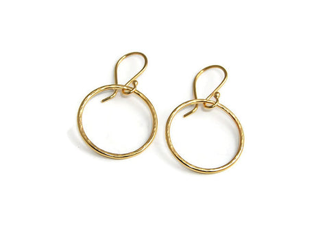 Classic Gold Hoops