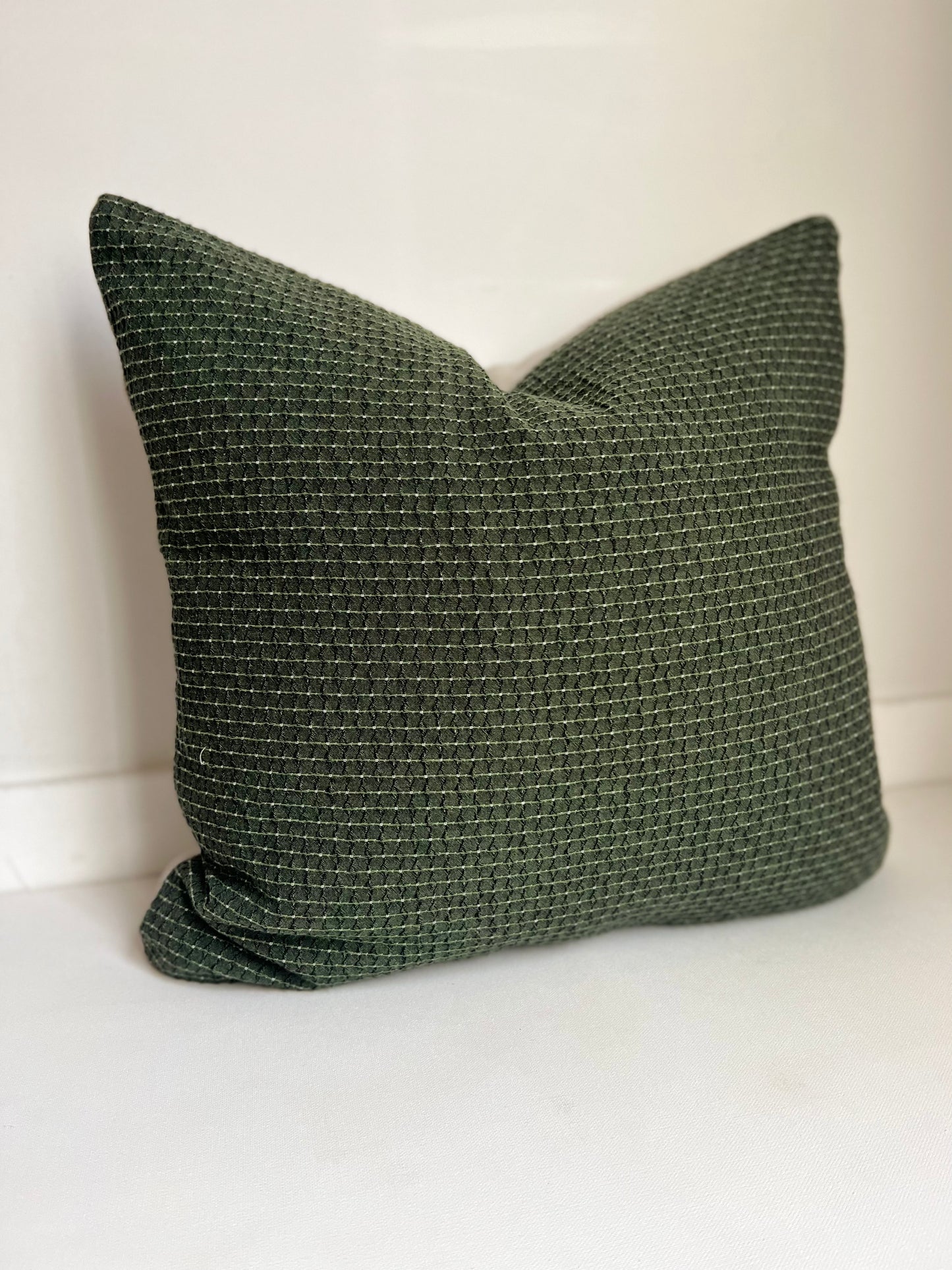Dark Olive Green Pillow Cover