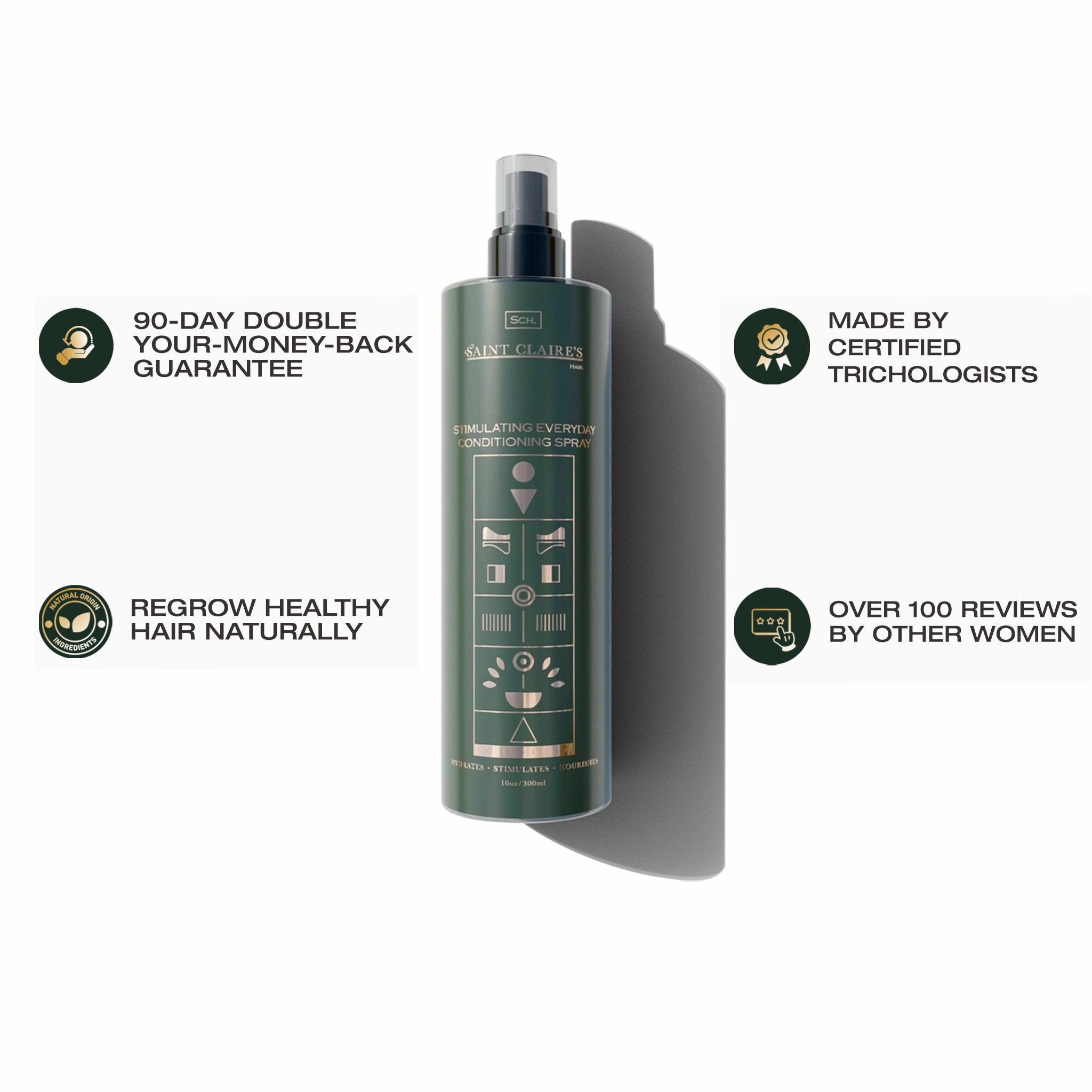 ST CLAIRE'S STIMULATING EVERYDAY CONDITIONING SPRAY – St Claire's Hair