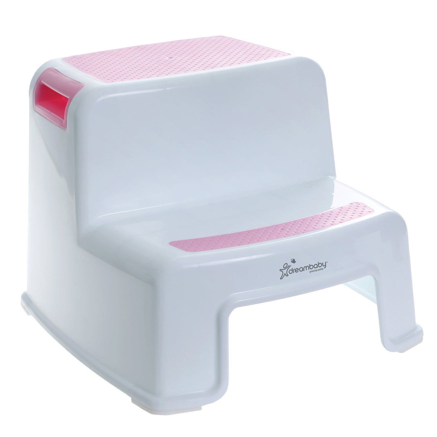 Dreambaby 2 Steps Stool for Kids and Toddlers - from Sturdy Plastic Material - Pink