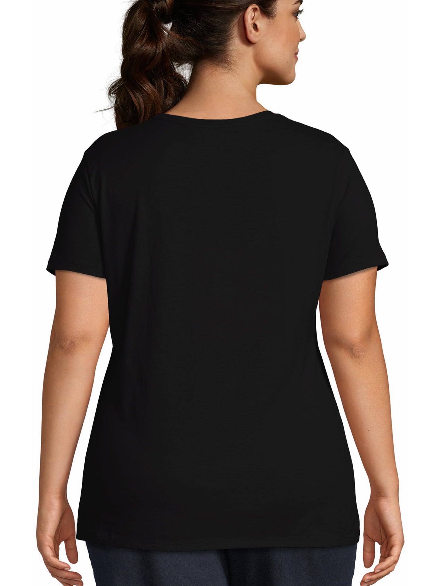 Just My Size Women's Plus Size Short Sleeve Tee