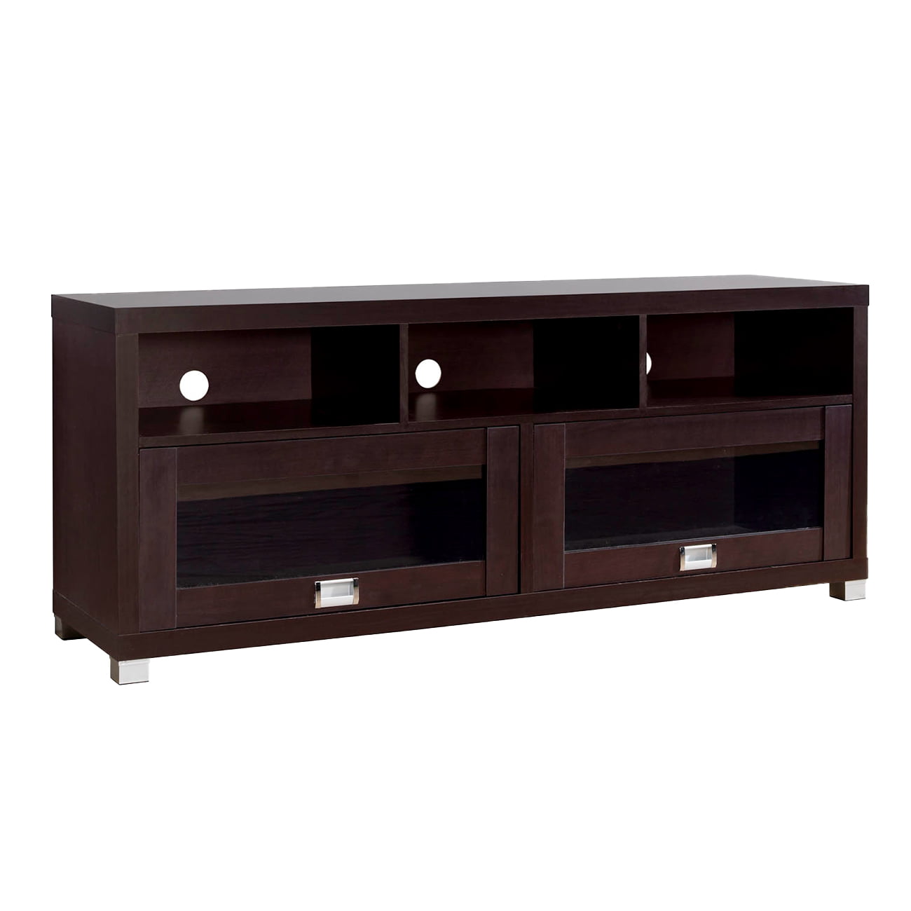 Techni Mobili 58" Durbin TV Stand for TVs up to 65-75", Espresso