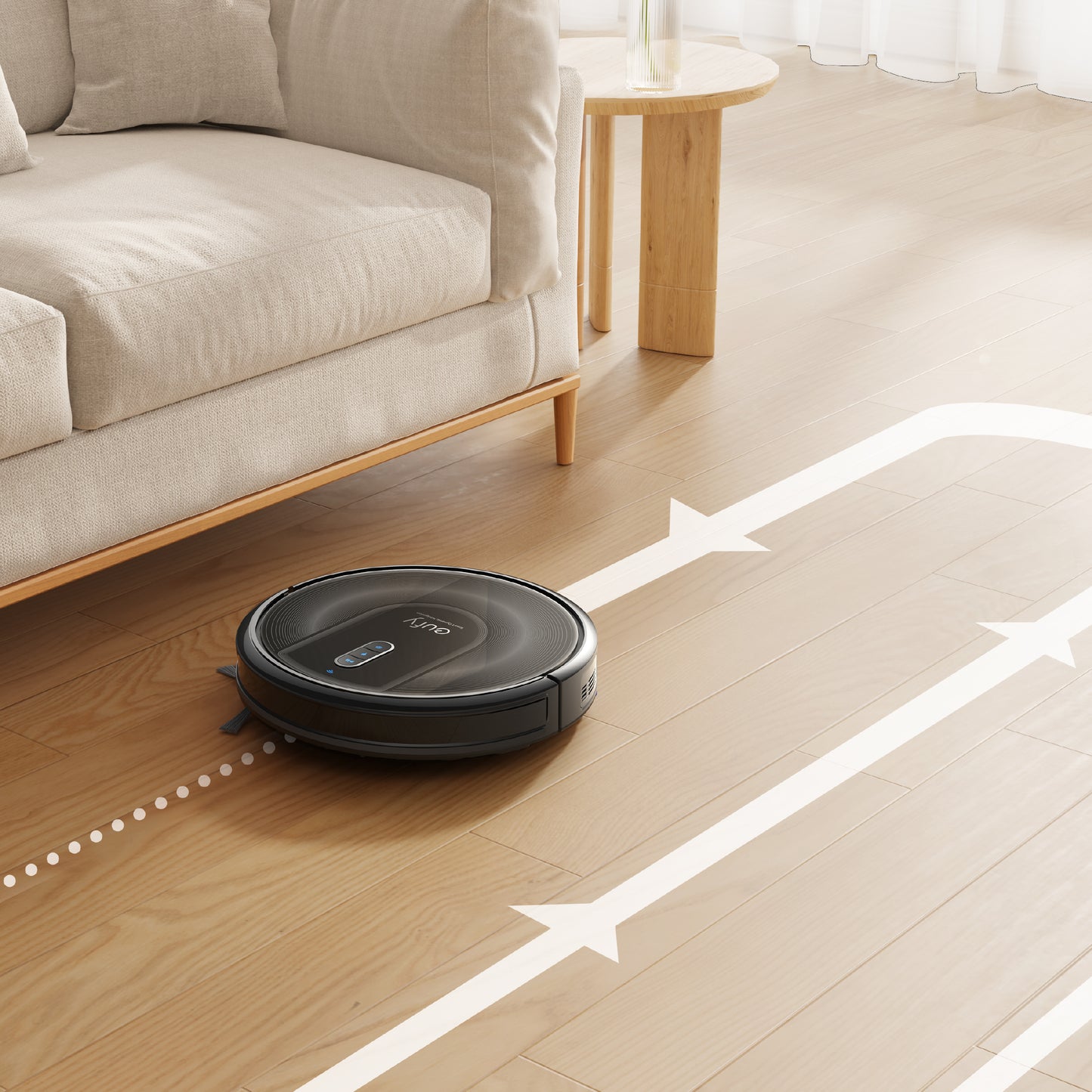 eufy Clean by Anker RoboVac G35+ Robot Vacuum with 45-Day Auto-Empty Station, 2500Pa Suction Power, Ultra-Slim