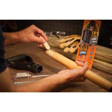 Gorilla Glue Epoxy 0.85 Ounce Syringe, Two Part Resin and Hardener