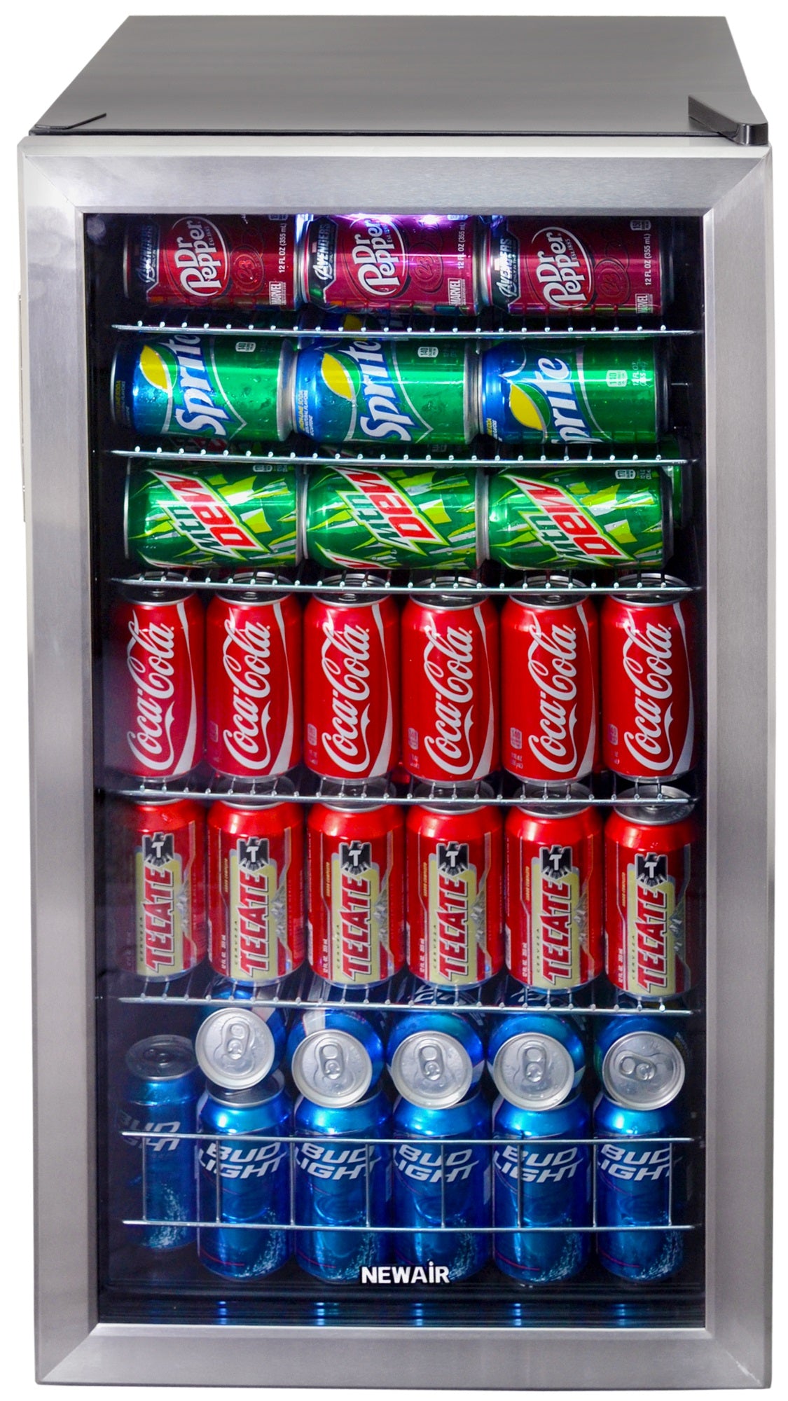 NewAir 126-Can Stainless Steel Freestanding Beverage Center