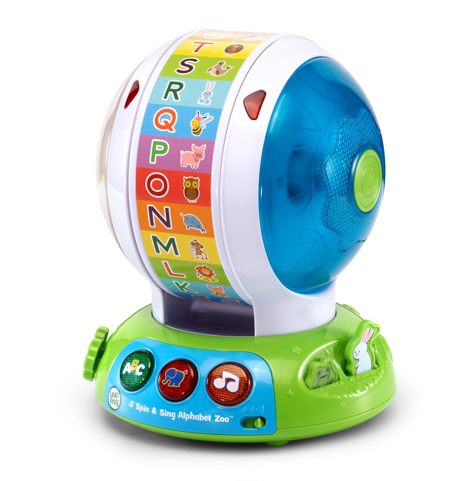 LeapFrog Spin and Sing Alphabet Zoo, Interactive Teaching Toy for Baby