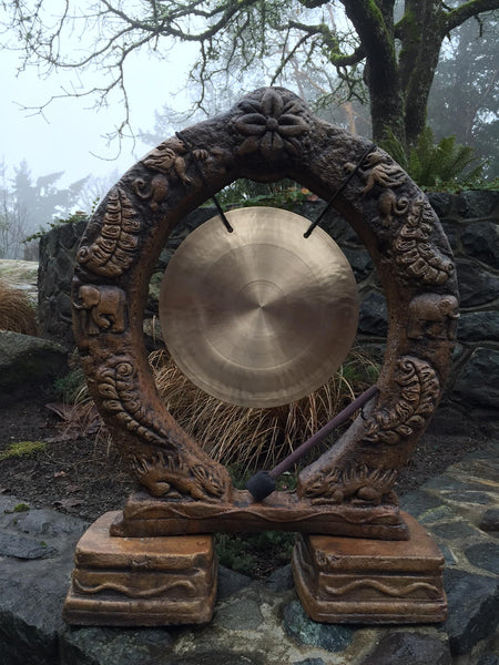 Buddhist Gong – Cast Artifacts - Uniquely Terrific Garden Art