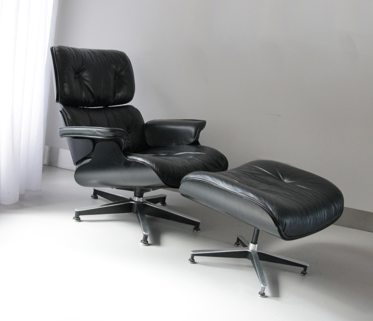 eames lounge chair refurbished