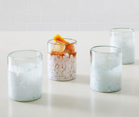 cocktail glasses from west elm