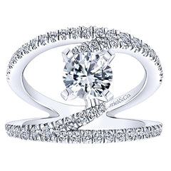 Freeform Nova Diamond Engagement Ring