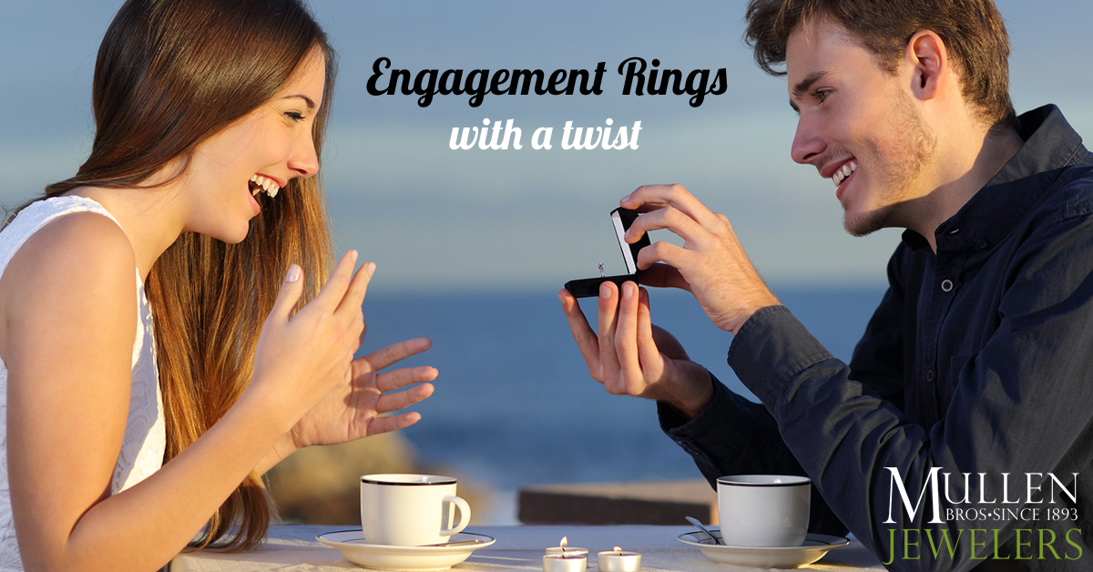 Engagement Rings with a Twist