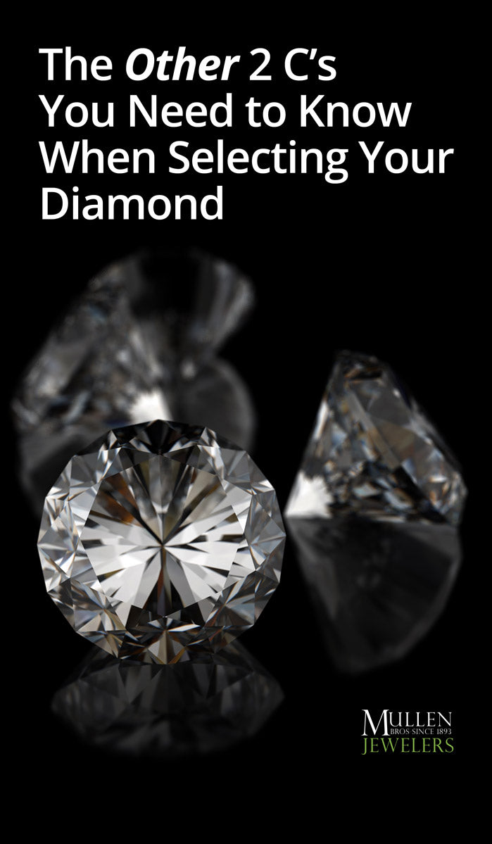 The Other 2 Cs You Need to Know When Selecting Your Diamond