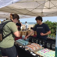 Seaweed Bath Company Founder Selling Products. The Seaweed Bath Co.