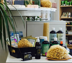 The Seaweed Bath Products In Display. The Seaweed Bath Co.