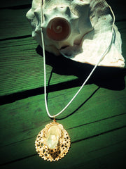Quartz Crystal Dagger Necklace
