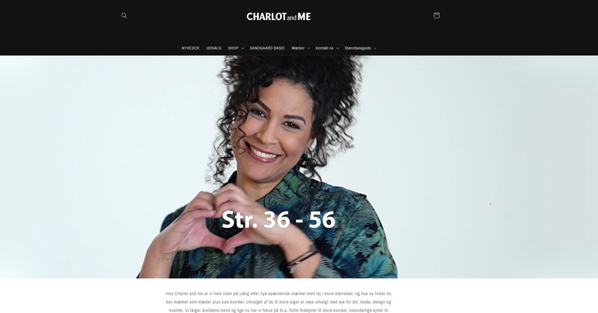 Charlot Me - Tøj til kurvede kvinder – Charlotandme