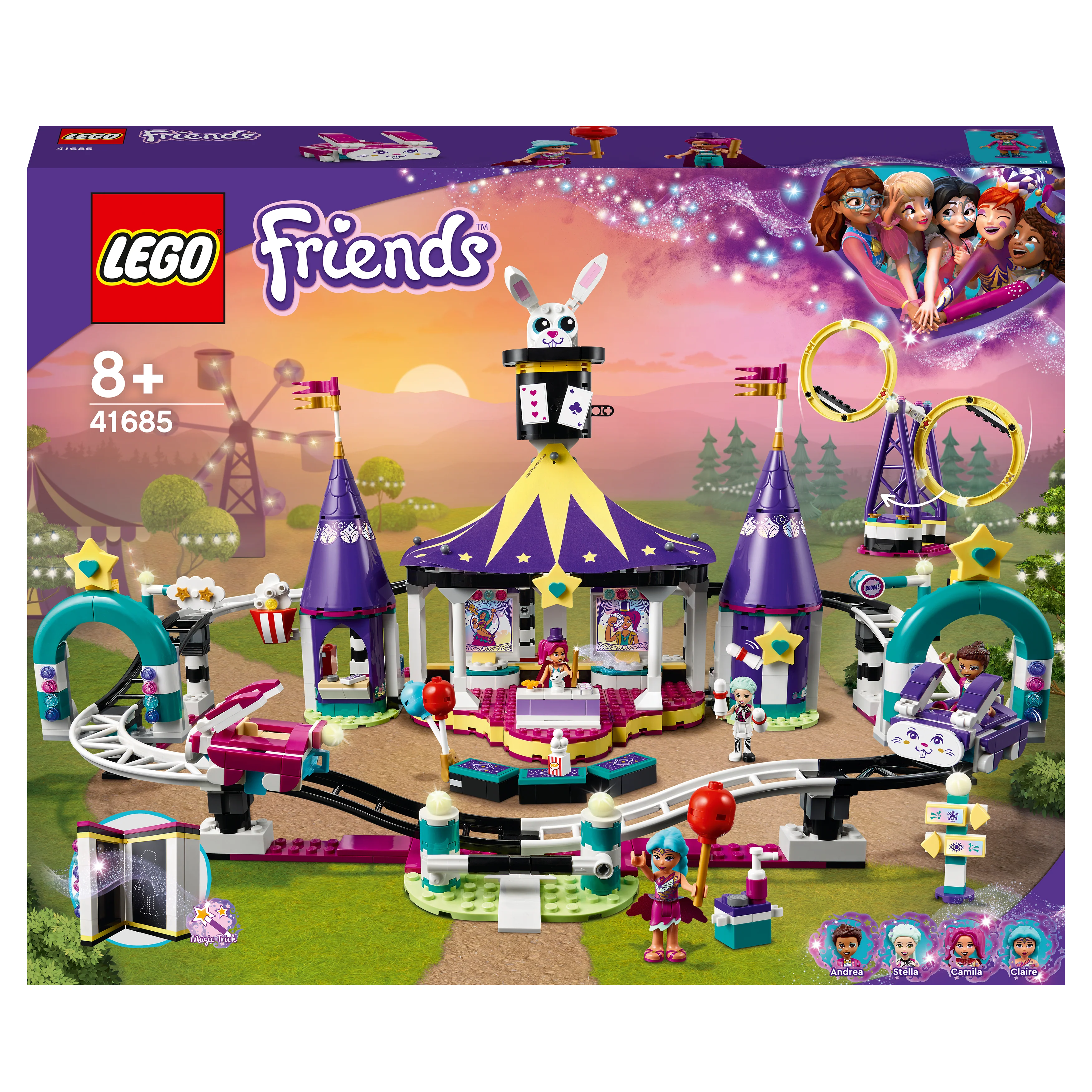 Uitrusting meest begaan Magic Roller Coaster - LEGO Friends – Brugs Brickhouse