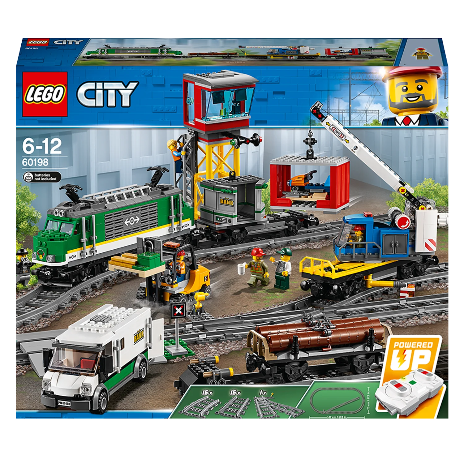Noodlottig In hoeveelheid gokken Cargo Train - LEGO City – Brugs Brickhouse