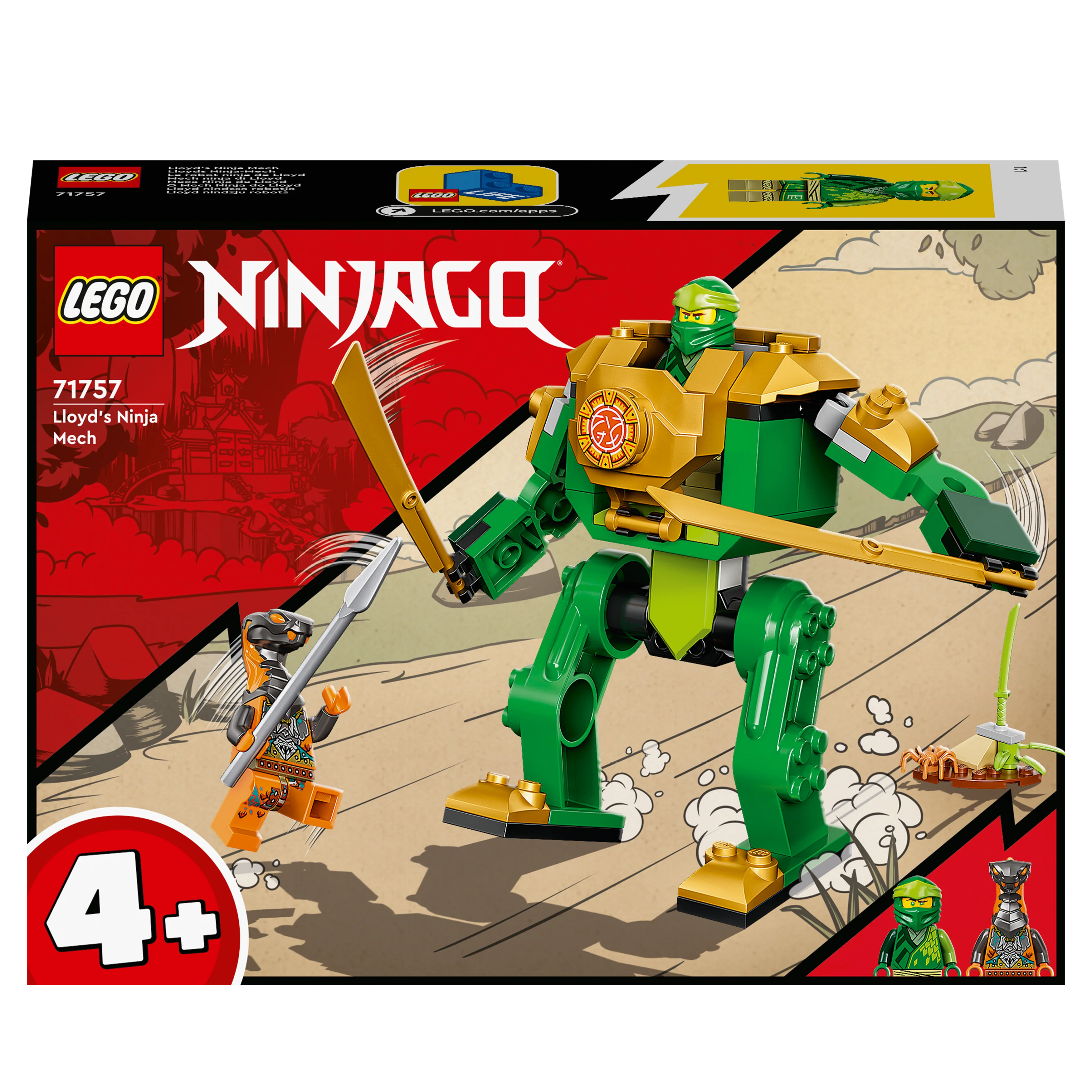 Helm Absorberen gemak Lloyd's ninja mecha - LEGO Ninjago – Brugs Brickhouse