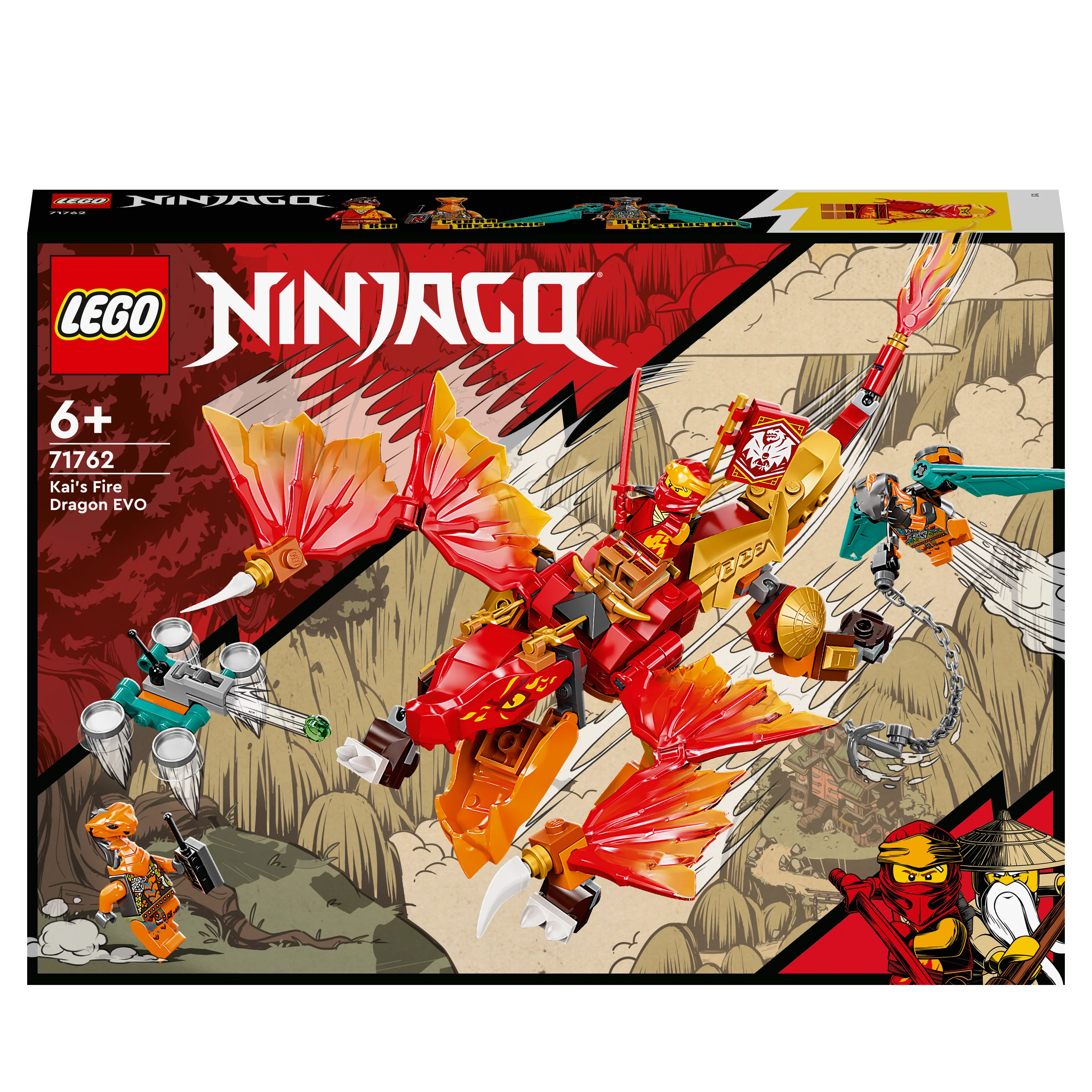Dicteren Versterker bijvoeglijk naamwoord Kai's Fire Dragon EVO-LEGO Ninjago – Brugs Brickhouse
