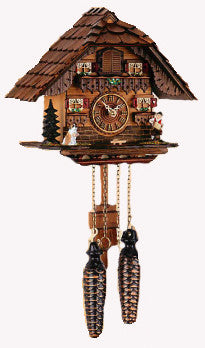 Hermle Cuckoo Clock Quartz Pendulum Movement inc Bird House &  Speaker 57mm hands. 