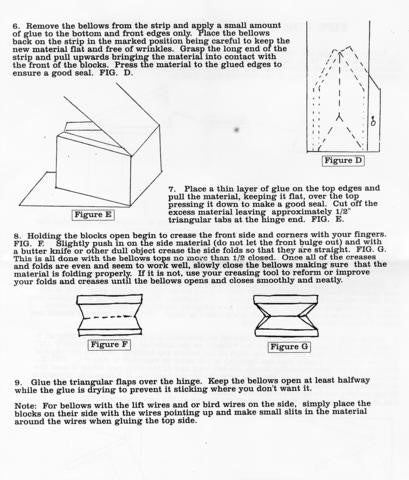 Bellow replacement part 2