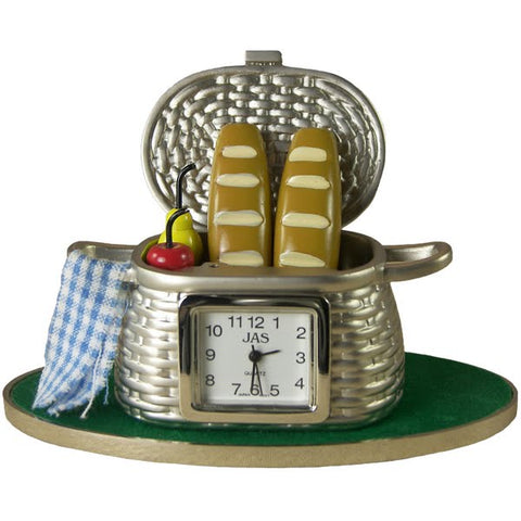 Picnic Basket Clock