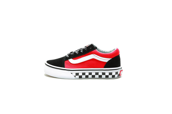 kids logo pop old skool vans