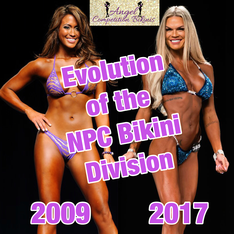 Discriminerend Overgave Pakistan The Evolution of the NPC Bikini Division – Angel Competition Bikinis
