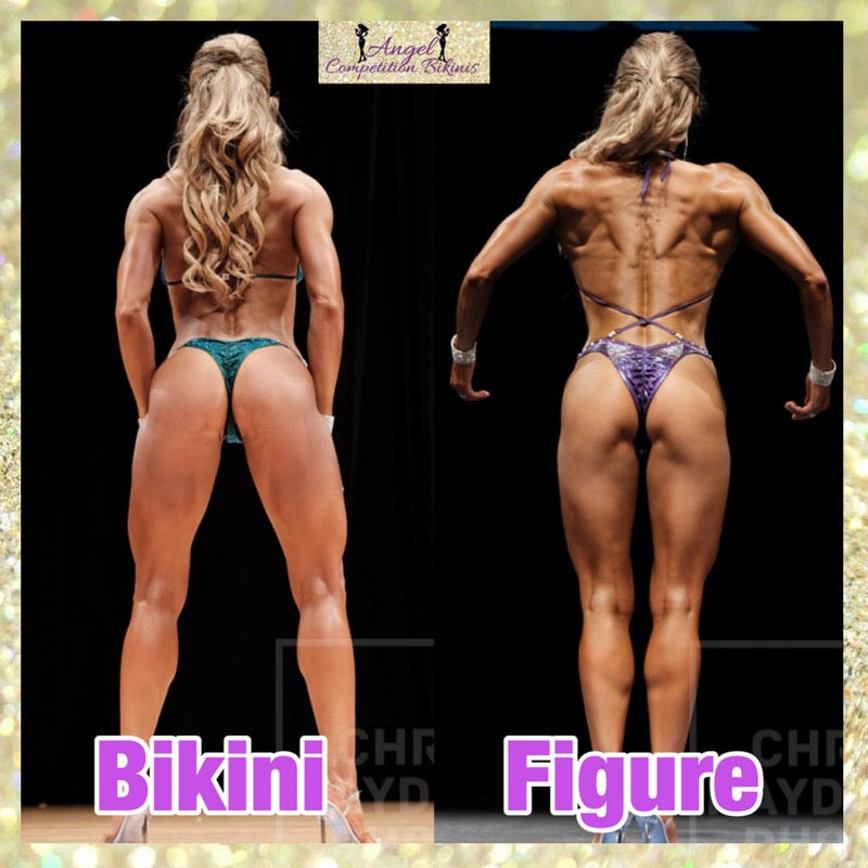 Difference between NPC Figure Division and NPC Bikini Division Competition Suits