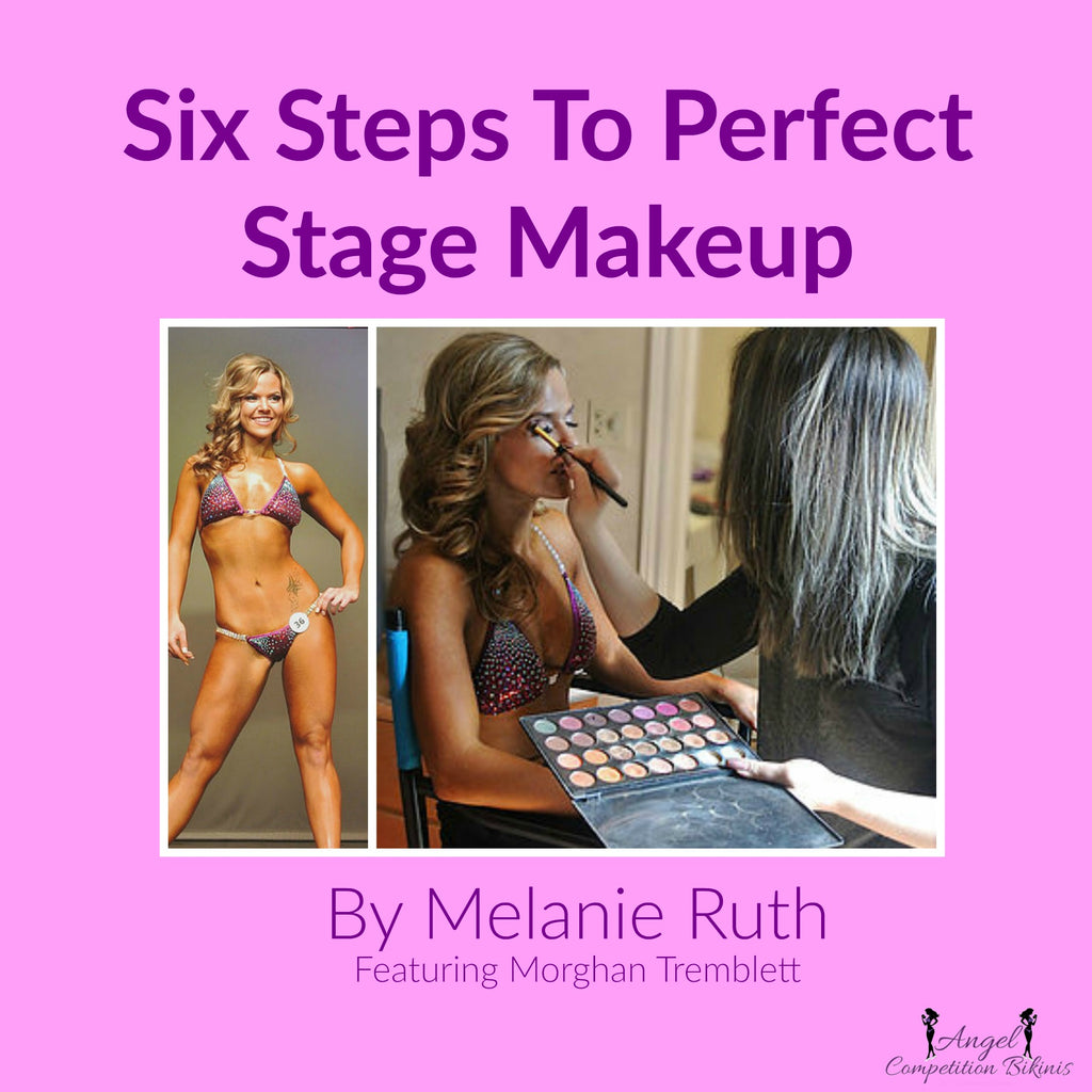 NPC competition makeup, show day makeup, bikini competition makeup