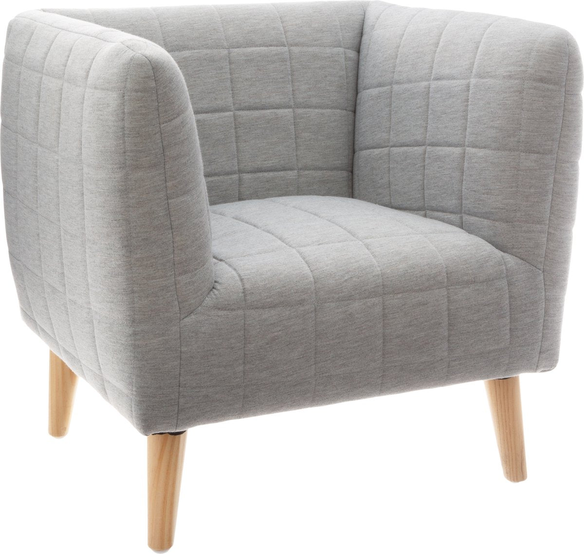 heilig Golven Aanvankelijk Atmosphera Gewatteerde fauteuil grijs voor kinderkamer H 47 cm - Zitho –  beaubybo