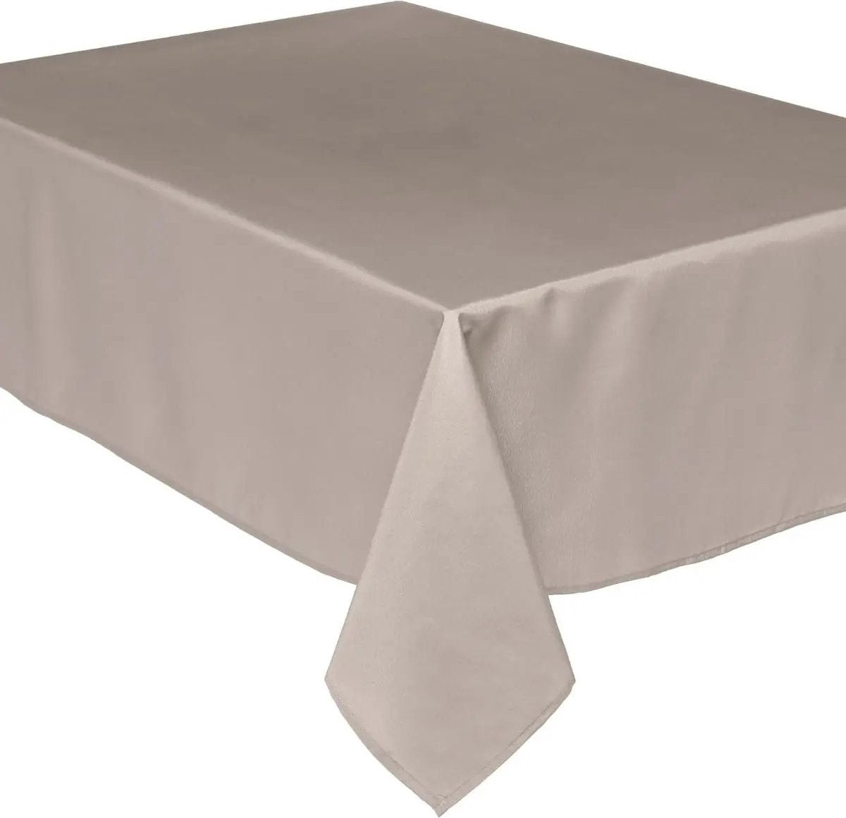 Verslijten pk Geduld Tafelkleed van polyester met formaat 240 x 140 cm - beige - Eettafel t –  beaubybo