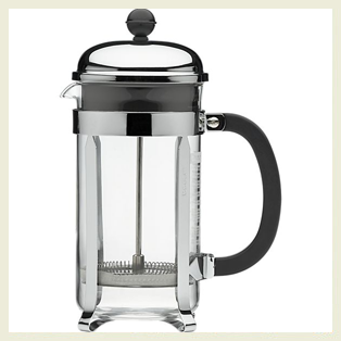 Clean French Press Coffee Maker