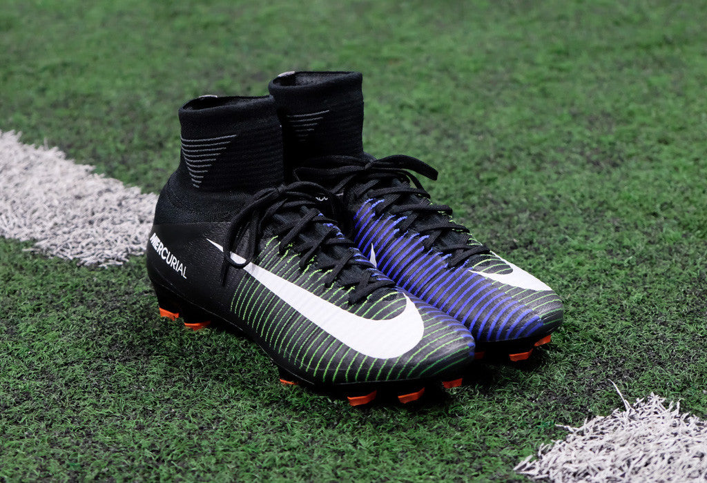 Nike Kids Mercurial Superfly V FG Junior Boots Firm Ground Black