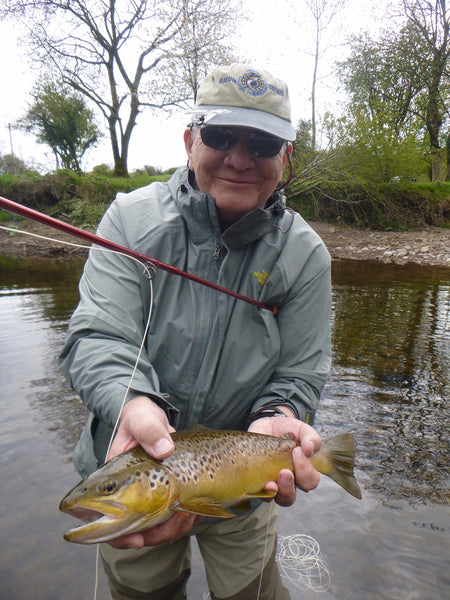 Ray Stormont with a nice trout