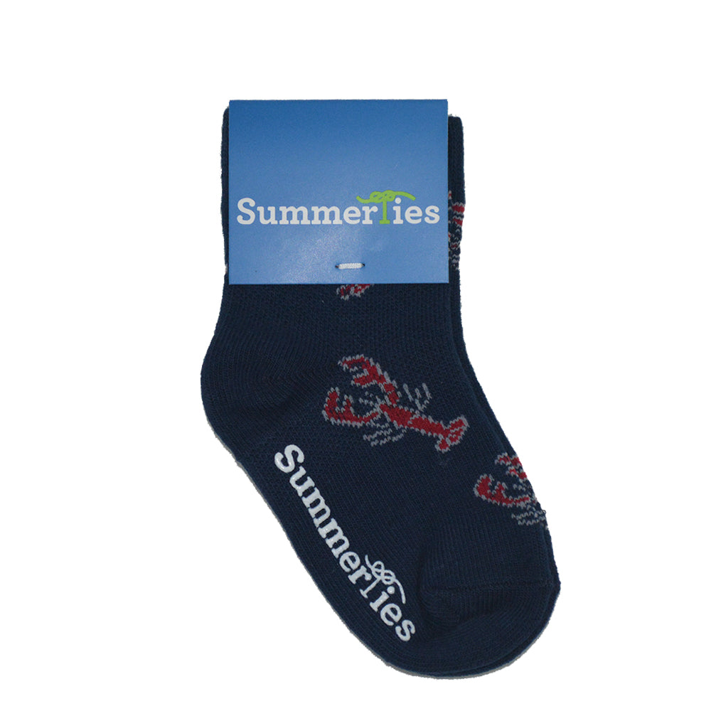 navy blue toddler socks