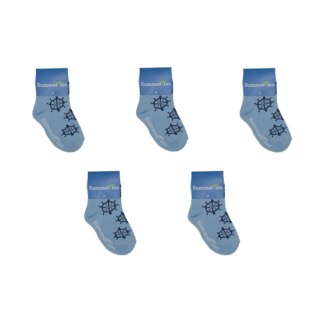 navy blue toddler socks