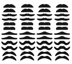 SELF-ADHESIVE MUSTACHES 
