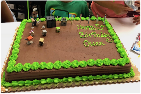 Minecraft Cake