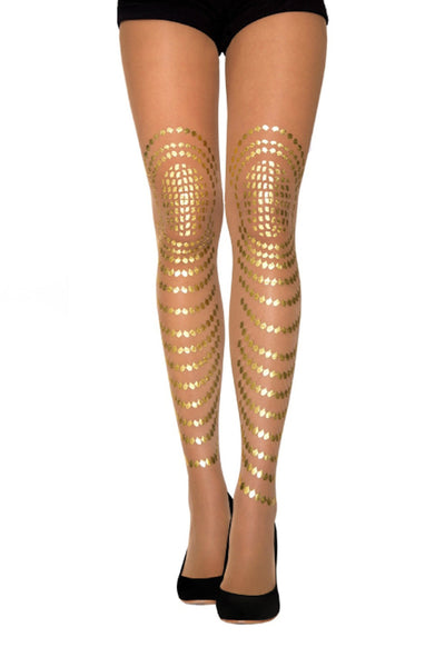 Cotton Pantyhose Gold 8