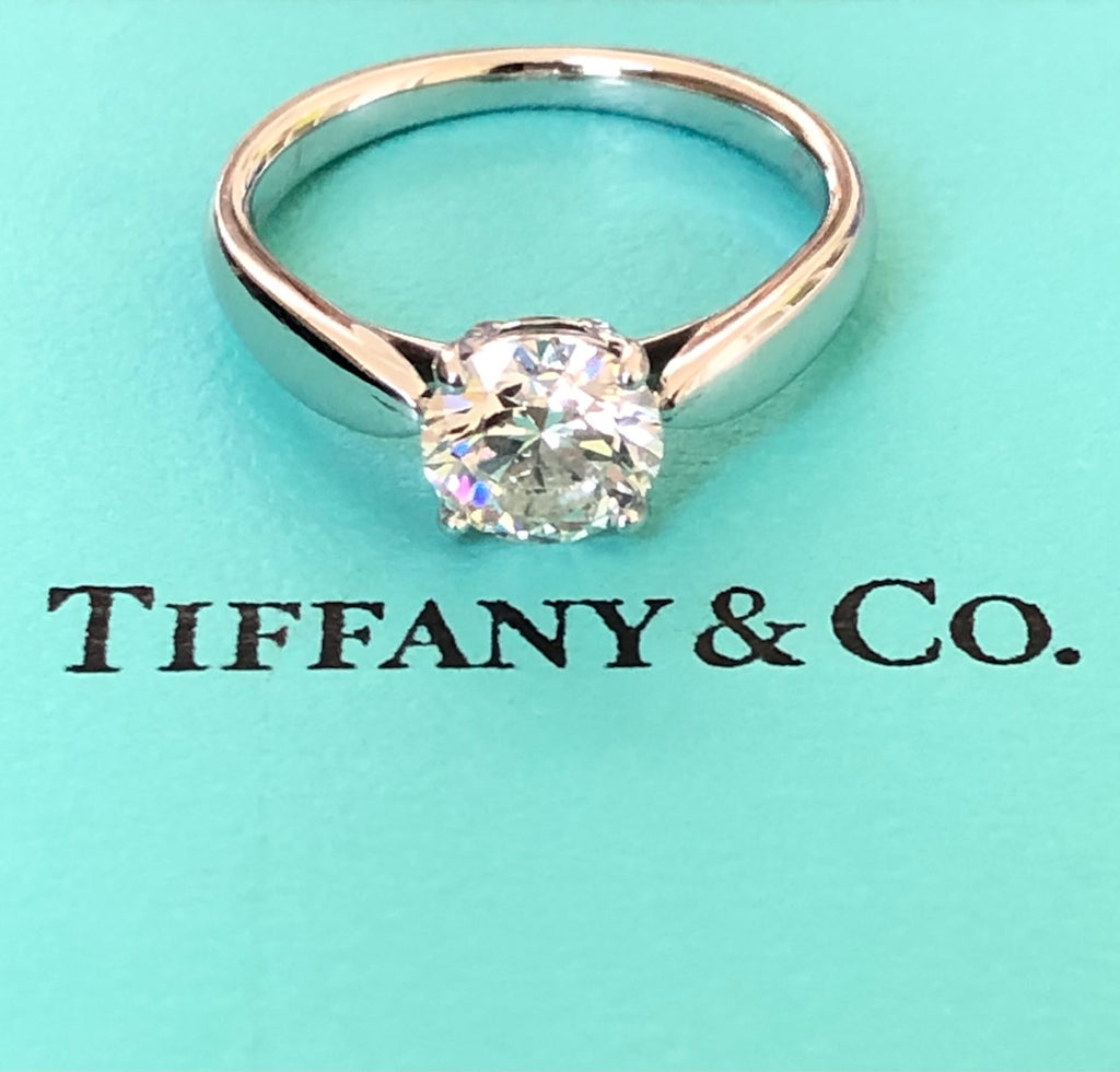 pre loved tiffany engagement rings