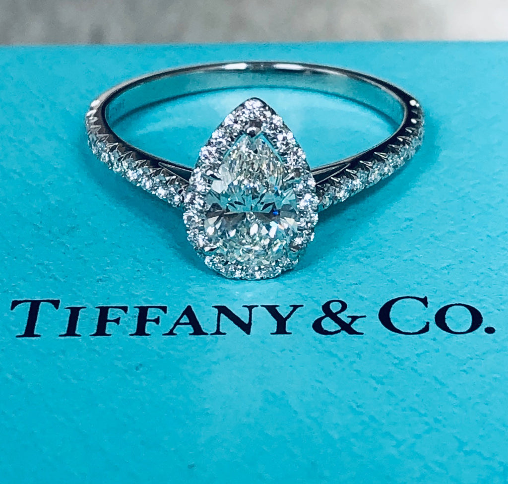 teardrop diamond ring tiffany