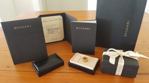 bulgari jewellery packaging