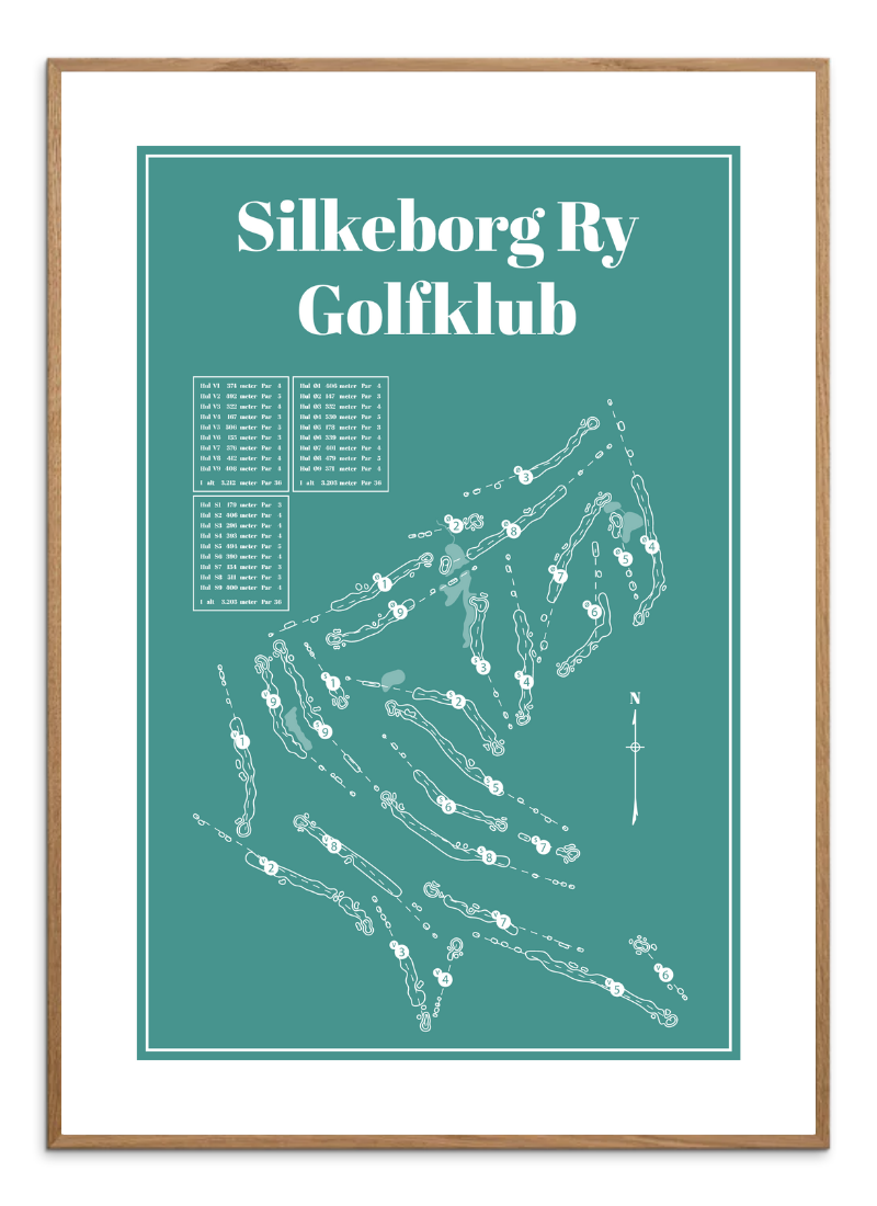 Silkeborg Ry Golfklub (Silkeborg-banen) - grøn –
