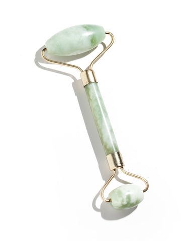 Jade facial roller with delicate eye