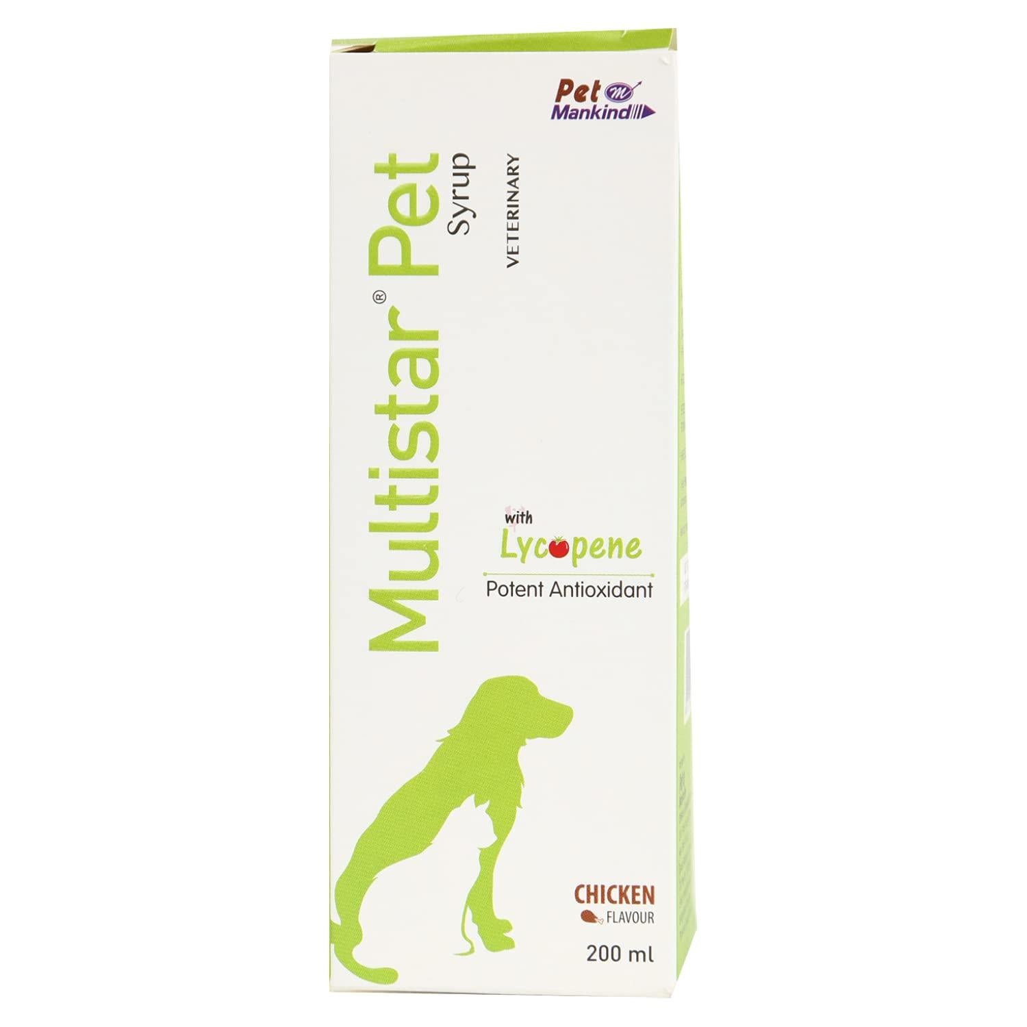 Mankind Multistar Multivitamin Syrup for Dogs & Cats 200ml – tailsnation