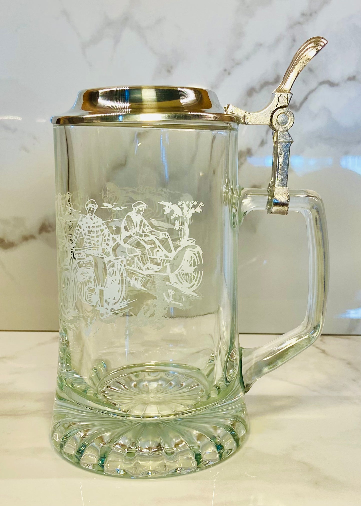 Old School BMW Motorcycle Beer Stein