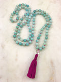 Amazonite Mala